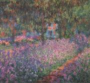 Claude Monet, The Artist's Garden at Giverny